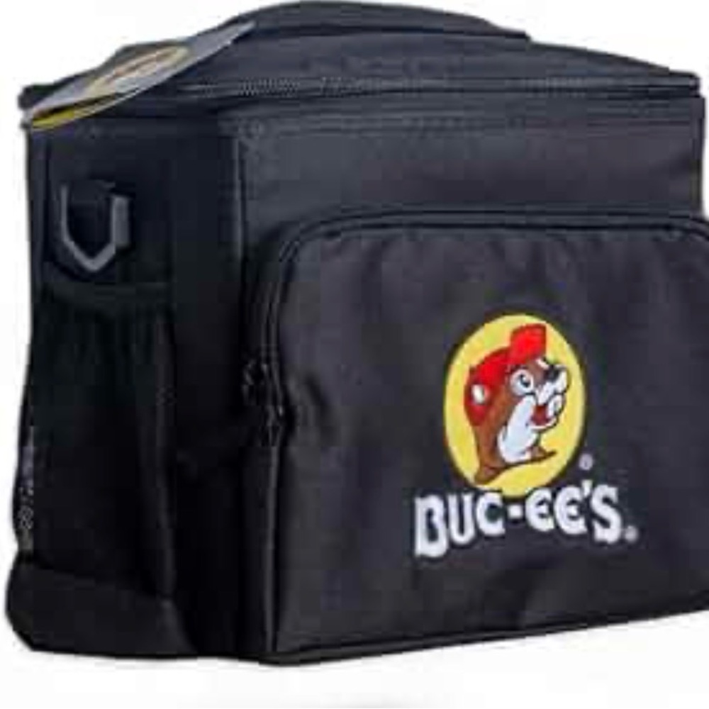 Buc-ee's Black Insulated Cooler Bag